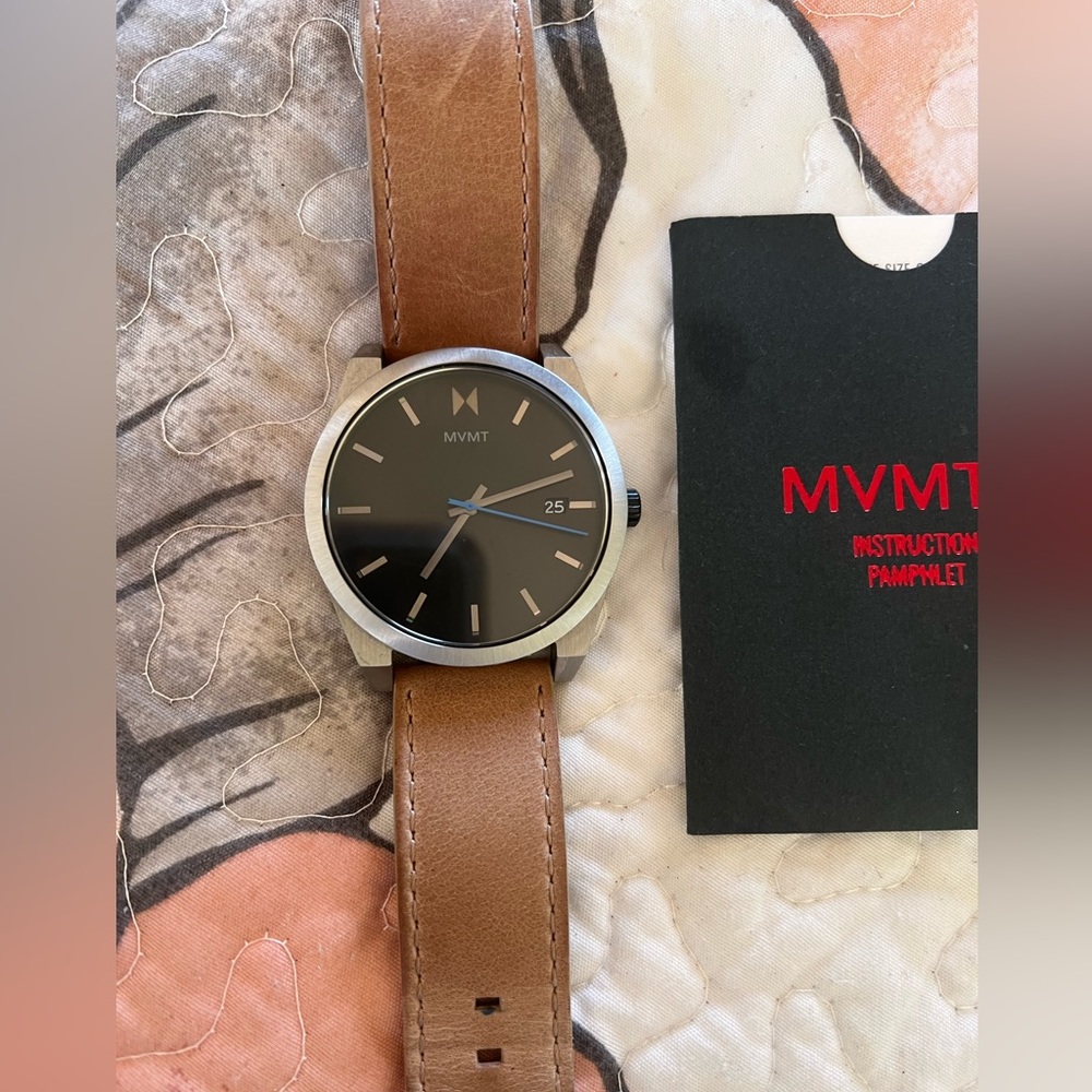 Brown Leather men’s watch